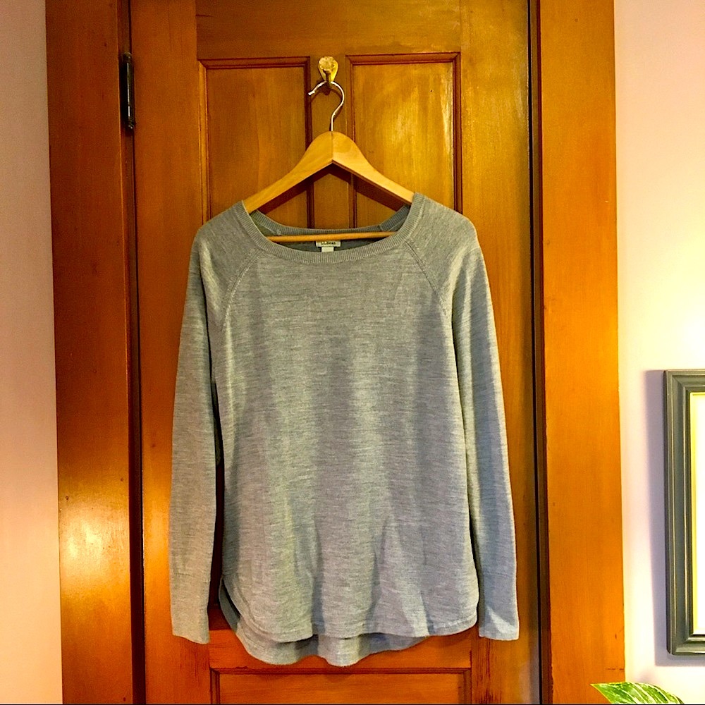 Beautiful soft LL Bean sweater